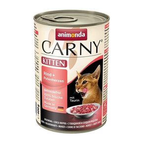 Animonda Carny Kitten (с говядиной и сердцем индейки)