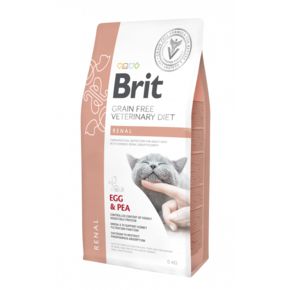BRIT VET Diet VDC Renal EGG & PEA - беззерновая диета при заболеваниях почек для кошек