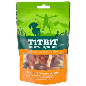 TITBIT Лакомства для маленьких собак, 50 гр