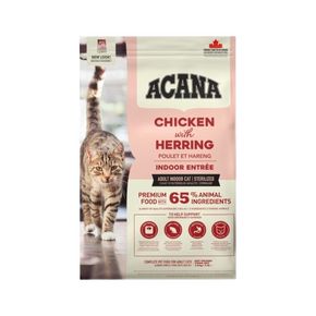 ACANA INDOOR ENTREE (Индор Энтри) Полнорационный сухой корм для стерилизованных кошек (курица, сельдь индейка)