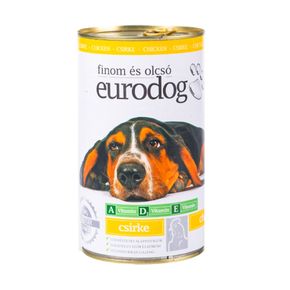 Влажный корм Eurodog для собак с курицей