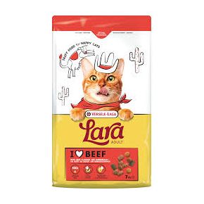 LARA Adult Beef (Лара Эдалт Биф) - полнорационный сухой корм для кошек, c ароматом говядины
