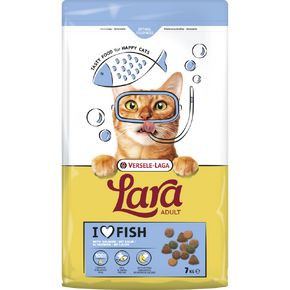 LARA Adult with Salmon (Лара Эдалт Сальмон) - полнорационный сухой корм для кошек, c лососем