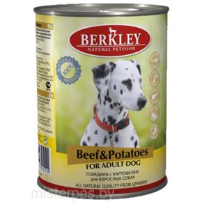 Berkley Adult Beef & Potatoes - Консервы Беркли для взрослых говядина с картофелем