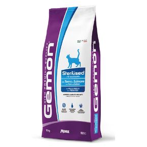 GEMON Cat Sterilized with TUNA and SALMON 32/12 корм для стерилизованных кошек с тунцом и лососем