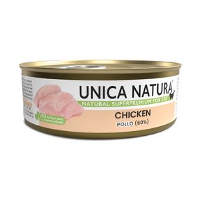 Unica Natura Chicken - Уника Натура - Влажный корм для кошек с филе курицый 70 гр.