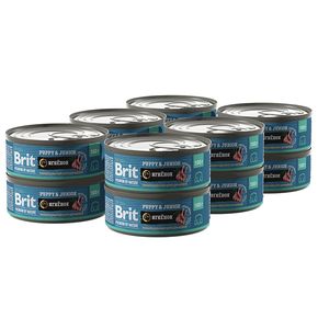 Brit Premium by Nature Puppy & Junior консервы с ягненком для щенков всех пород 100 гр
