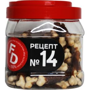 Лакомство For Dogs Рецепт № 14 Мясо утки на кальциевой косточке, 500 г, шт