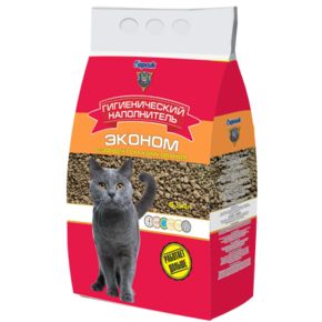 Наполнитель Барсик ЭКОном с эффектом комкования