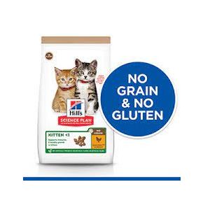 Hill's Science Plan No Grain kitten беззерновой сухой корм для котят с курицей и картофелем