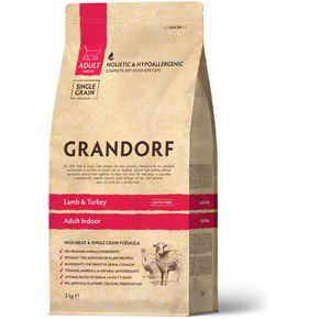 Grandorf CAT Lamb&Turkey INDOOR (ягненок с индейкой для домашних кошек)