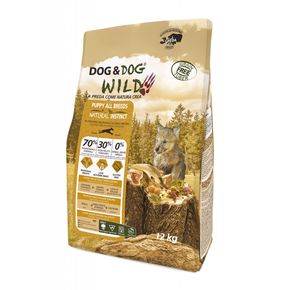 DOG DOG WILD Natural Instinct Puppy All Breed (ДОГ ДОГ ВАЙЛД) - для щенков всех пород свинина, утка, лосось