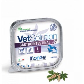Monge VetSolution Dog Gastrointestinal Гастроинтестинал для собак при заболеваниях ЖКТ, ламистер 150 г