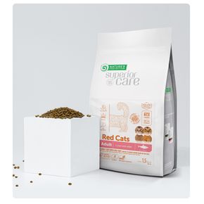 Natures Protection NP SP Superior Care Red Cats Grain Free беззерновой корм для кошек с рыжим, коричневым окрасом