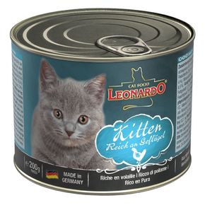 Leonardo KITTEN - Леонардо Киттен - консервированный корм для котят с птицей