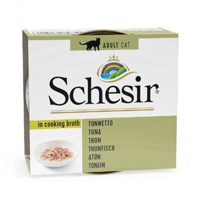 Schesir Tuna, консервированный тунец в бульоне 70 гр