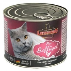 Leonardo Pure Poultry - Леонардо Полтри - консервированный корм для кошек с птицей