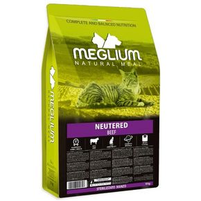 MEGLIUM CAT Neutered BEEF - Меглиум для стерилизованных кошек с говядиной