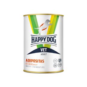 Happy Dog VET Adipositas - (Хэппи Дог Адипозитас) Консервированный диетический полнорационный корм для взрослых собак для снижения избыточного веса