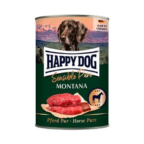 Happy Dog Sensible Pure Montana - (Хэппи Дог Монтана) Консервированный корм для взрослых собак с кониной