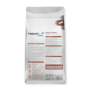 Trovet Plus Adult Dog Hypoallergenic Fresh Turkey - Тровет Плюс гипоаллергенный корм для собак с пищевой гиперчувствительностью
