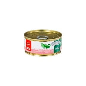 Blitz Vetline Cat Hypoallergenic - влажный корм для кошек консервированный полнорационный диетический для кошек при пищевой аллергии, непереносимости и атопических дерматитах