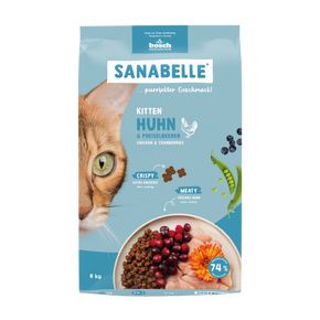Bosch Sanabelle Kitten (Бош Санабелль Киттен) - для котят от 1 до 12 месяцев, беременных и кормящих кошек, новая упаковка