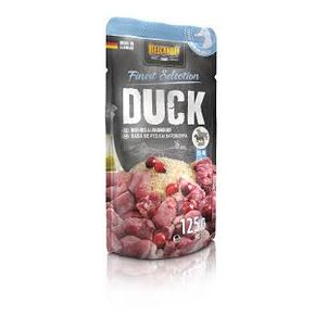 BELCANDO Duck Rice & Lingonberries 125g - Белькандо Дак Райс - паучи для собак с уткой, рисом и брусникой, 125 гр