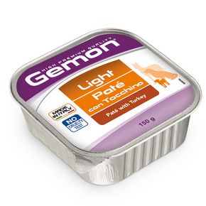 GEMON DOG LIGHT TURKEY PATE (ламистер) Гемон Паштет для пожилых собак и собак с лишним весом с индейкой 150 гр