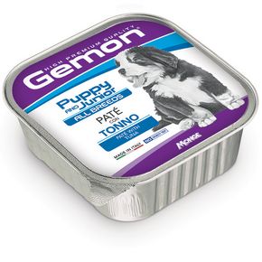 GEMON DOG Puppy & Junior Tuna PATE (ламистер) Гемон Паштет для щенков с тунцом 150 гр