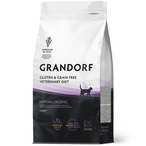 GRANDORF CAT VET HYPOALLERGENIC - Грандорф Вет Гипоаллергеник - диетический корм для кошек при пищевой аллергии на основе гидролизованного белка кролика