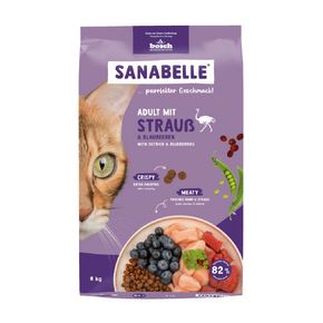 Bosch Sanabelle Adult Strauss (Бош Санабелль Эдалт со страусом) - для взрослых кошек старше года с мясом страуса