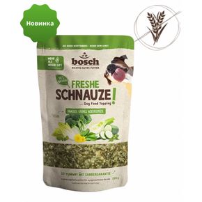 Bosch SCHNAUZE Vegan Green - Бош Шнаузе Веган зеленые полевые овощи - Топпинг овощной для собак, 200 гр