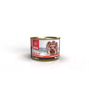 BLITZ Sensitive BEEF - Говядина с тыквой - Корм консервированный полнорационный для собак мелких пород всех возрастов, паштет