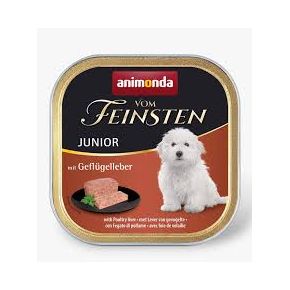 Animonda Vom Feinsten JUNIOR (Печень домашней птицы) 82657 - Нежный паштет, для щенков