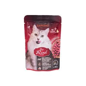 Leonardo Pure Beef - Леонардо биф - паучи для кошек с говядиной ,85 гр