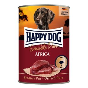 Happy Dog Sensible Pure Africa - (Хэппи Дог Африка) Консервированный корм для взрослых собак из мяса страуса