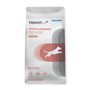 Trovet Plus Adult Dog Hypoallergenic Fresh Salmon - Тровет Плюс гипоаллергенный корм для собак с пищевой гиперчувствительностью c лососем