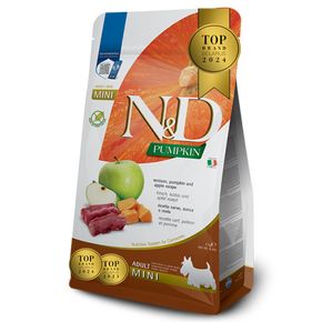 Farmina N&D Grain Free Pumpkin Dog Venison & Apple Adult Mini - Фармина Беззерновой Эдалт Мини Тыква оленина и яблоко