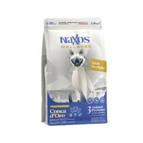 NAXOS Wellness STERILISED Duck, Chicken, Turkey - корм для взрослых кошек с Уткой, курицей и индейкой
