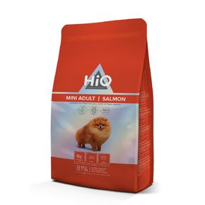 HiQ MINI Salmon - Сухой корм полнорационный для взрослых собак мелких пород (1–10 кг) с лососем