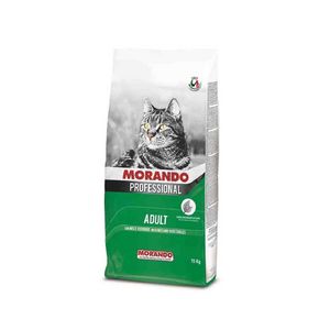 Morando Professional Line Сухой полнорационный корм для кошек мясной микс с овощами