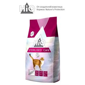HiQ Sterilised Care - Сухой корм полнорационный для стерилизованных кошек, с домашней птицей
