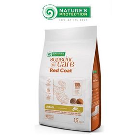 Natures Protection NP SC RED COAT Grain Free Salmon - Беззерновой корм для cобак мелких пород яркого или рыжего окраса, с лососем