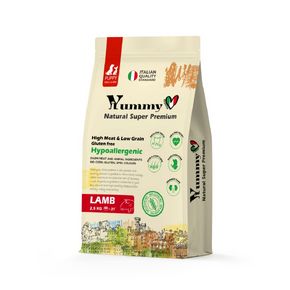 Yummy Linea Hypoallergenic Puppy Lamb Small & Mini - Сухой корм для щенков собак мелких и миниатюрных пород с ягненком