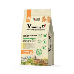 Yummy Linea Hypoallergenic Puppy TURKEY Small & Mini - Сухой корм для щенков собак мелких и миниатюрных пород с индейкой