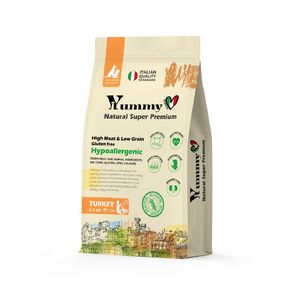 Yummy Linea Hypoallergenic Puppy TURKEY Medium - Сухой корм для щенков собак средних пород с индейкой