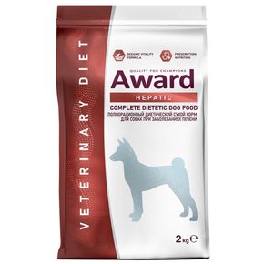 AWARD Veterinary Diet HEPATIC - Авард диетический корм для взрослых собак при заболеваниях печени