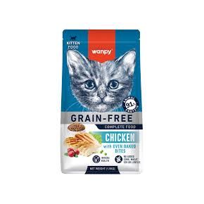 Wanpy Cat Grain Free Kitten Chicken - Сухой корм беззерновой с курицей для котят