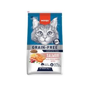 Wanpy Cat Grain Free Adult Salmone - Сухой корм беззерновой с лососем для взрослых кошек